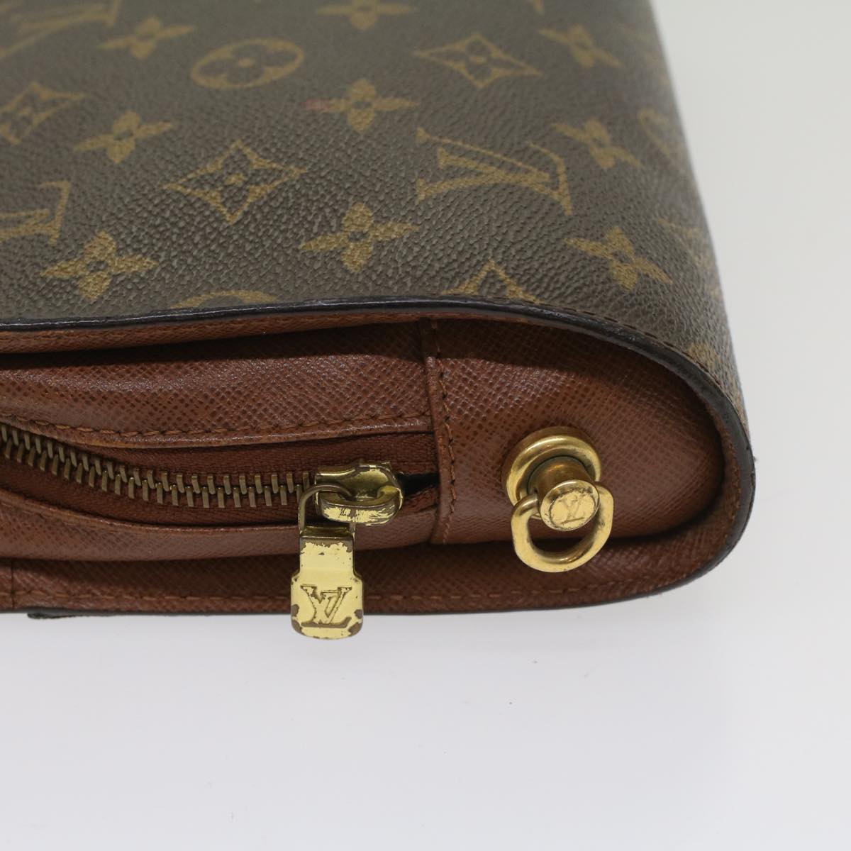 LOUIS VUITTON Monogram Orsay Clutch Bag M51790 LV Auth ep1768