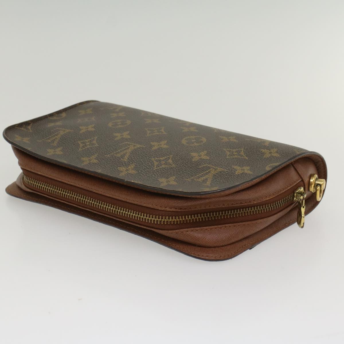 LOUIS VUITTON Monogram Orsay Clutch Bag M51790 LV Auth ep1768