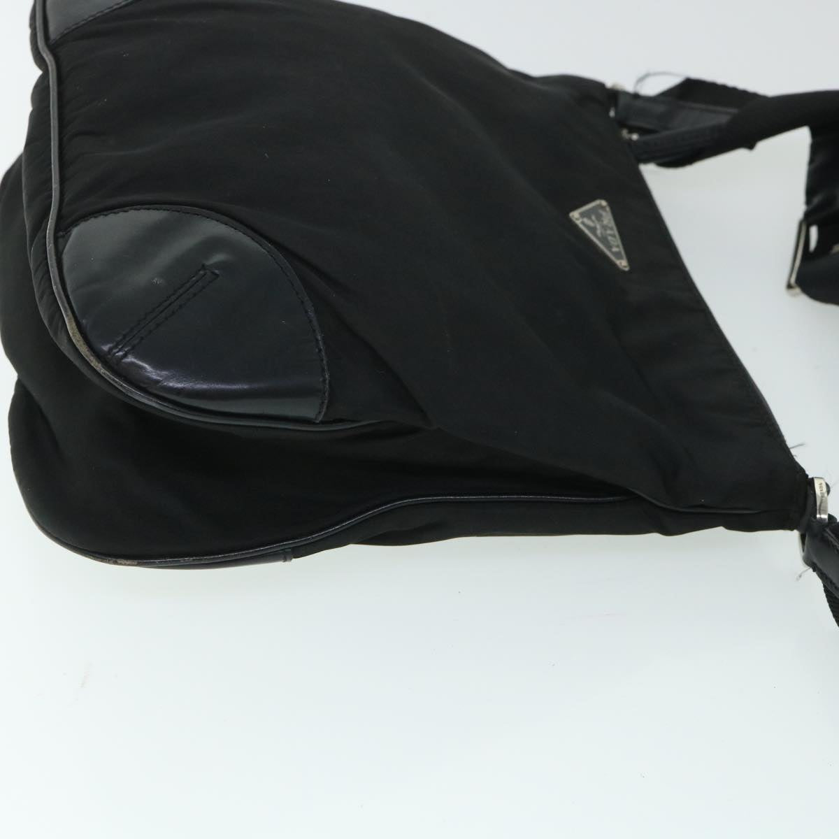 PRADA Shoulder Bag Nylon Black Auth ep1770