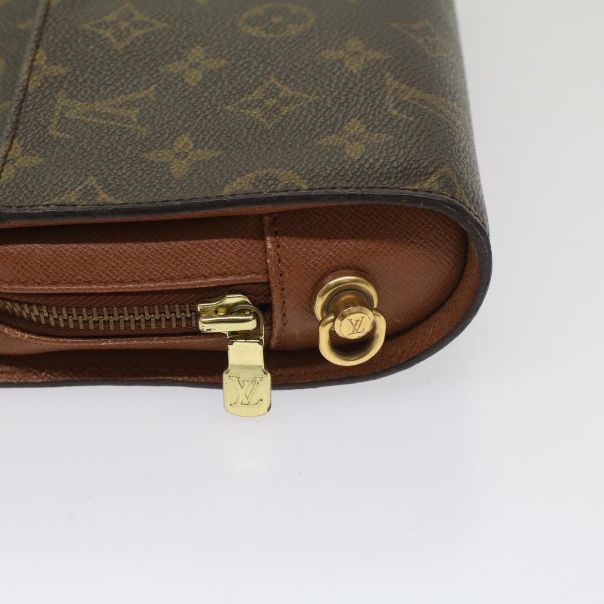 LOUIS VUITTON Monogram Orsay Clutch Bag M51790 LV Auth ep1778