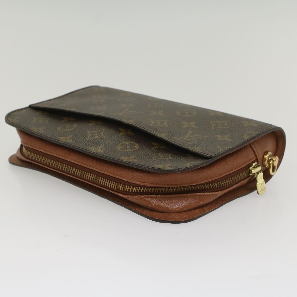 LOUIS VUITTON Monogram Orsay Clutch Bag M51790 LV Auth ep1778