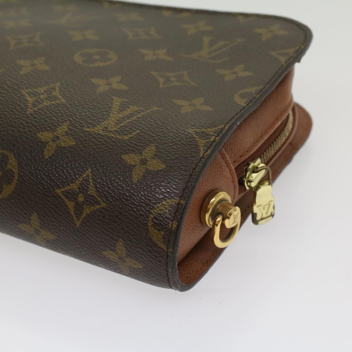 LOUIS VUITTON Monogram Orsay Clutch Bag M51790 LV Auth ep1778