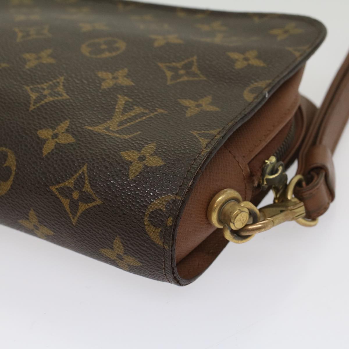 LOUIS VUITTON Monogram Orsay Clutch Bag M51790 LV Auth ep1779