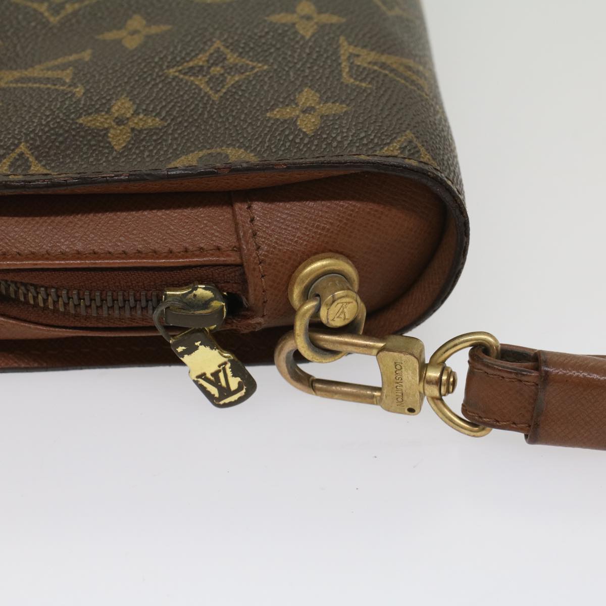 LOUIS VUITTON Monogram Orsay Clutch Bag M51790 LV Auth ep1779