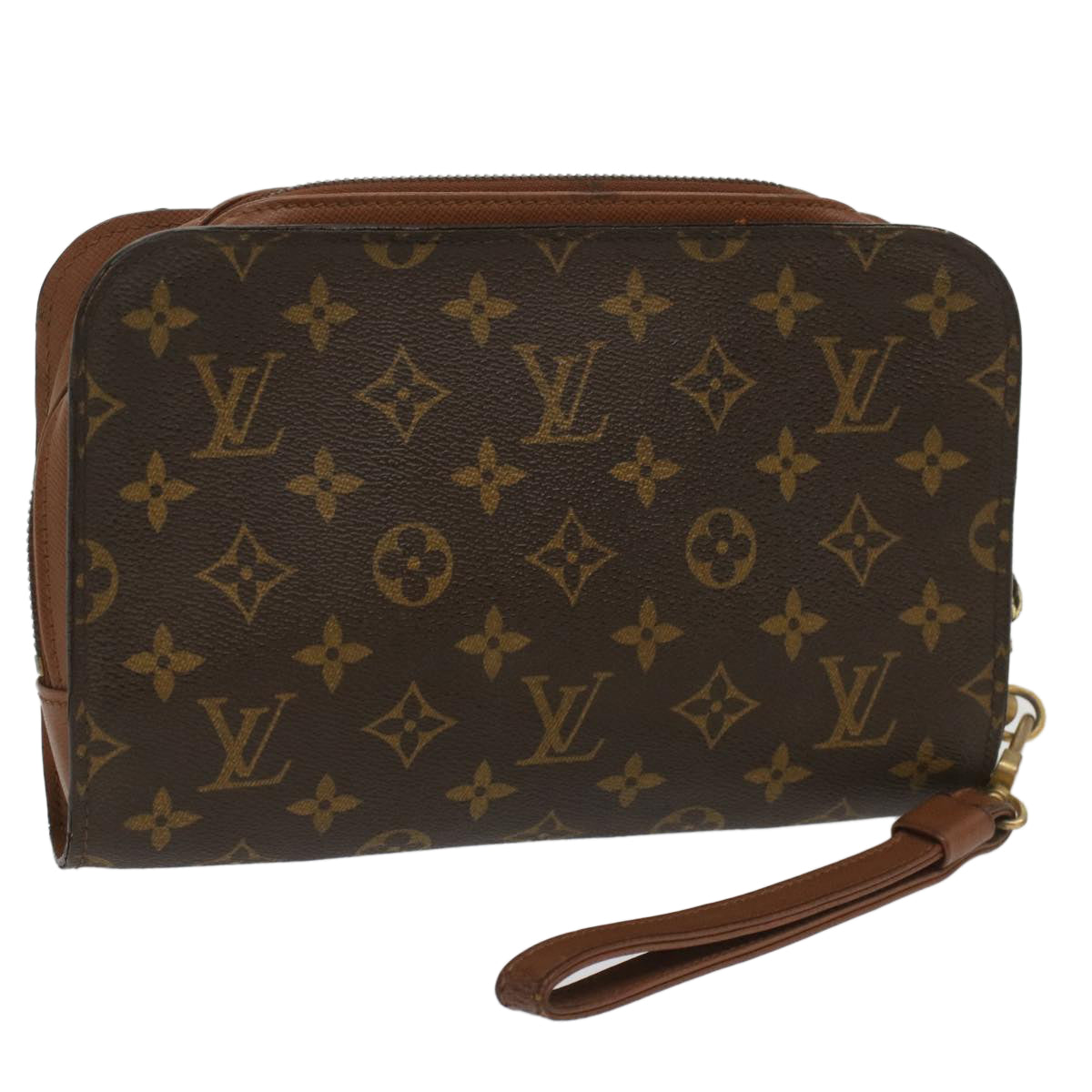 LOUIS VUITTON Monogram Orsay Clutch Bag M51790 LV Auth ep1779