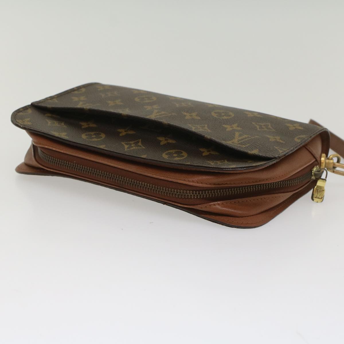 LOUIS VUITTON Monogram Orsay Clutch Bag M51790 LV Auth ep1779