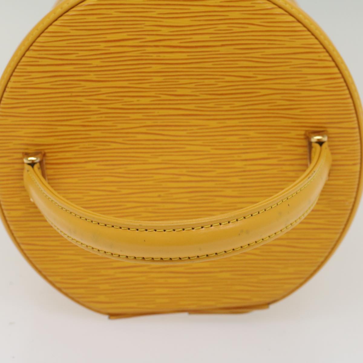 LOUIS VUITTON Epi Cannes Hand Bag Yellow M48039 LV Auth ep1781