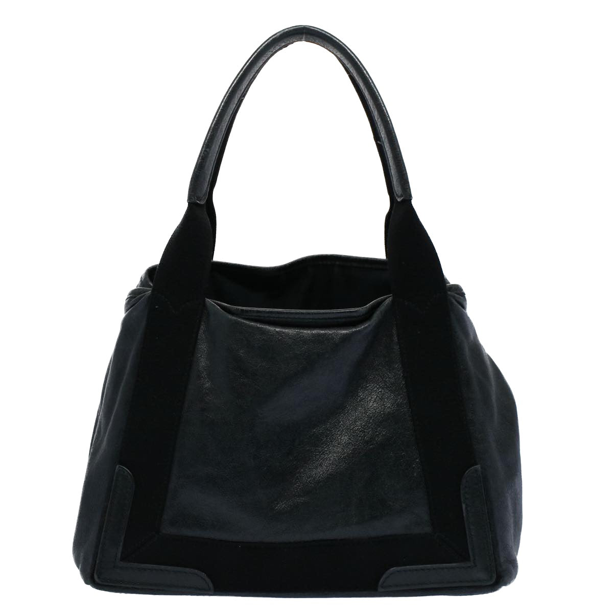 BALENCIAGA Tote Bag Leather Black 542017 Auth ep1814 - 0