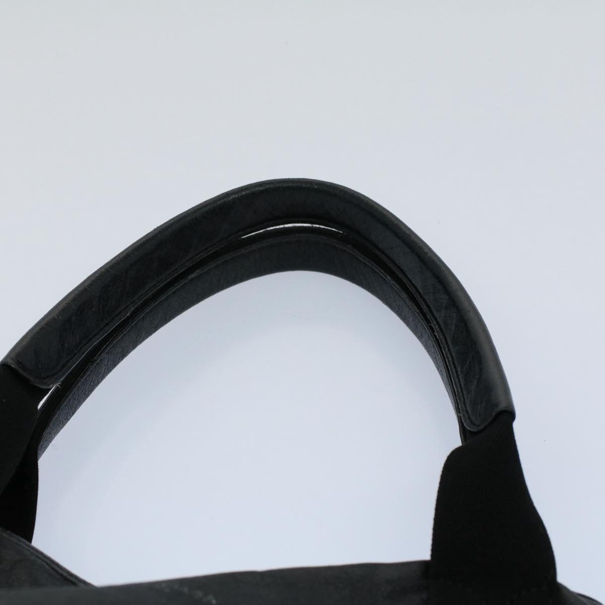 BALENCIAGA Tote Bag Leather Black 542017 Auth ep1814