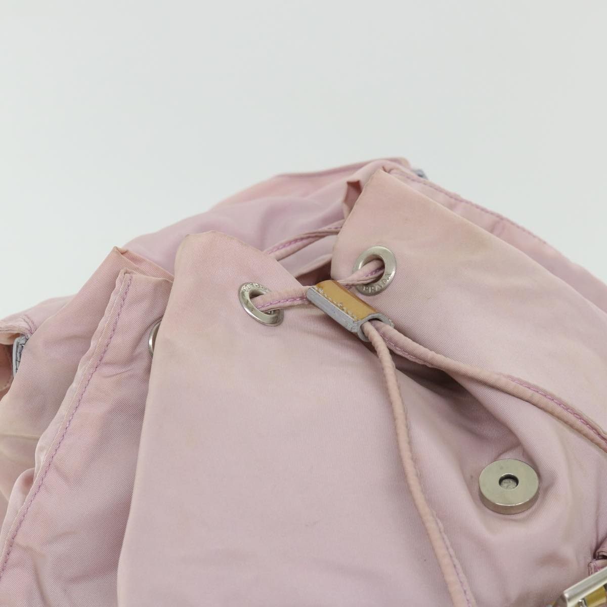PRADA Backpack Nylon Pink Auth ep1830