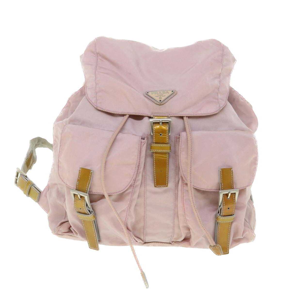 PRADA Backpack Nylon Pink Auth ep1830