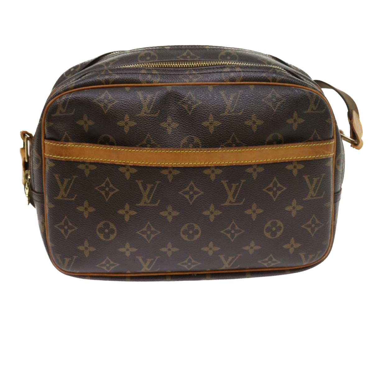 LOUIS VUITTON Monogram Reporter PM Shoulder Bag M45254 LV Auth ep1857