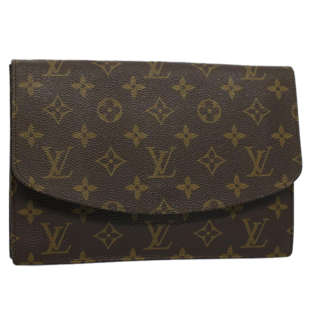 LOUIS VUITTON Monogram Pochette Rabat 20 Clutch Bag M51935 LV Auth ep1879