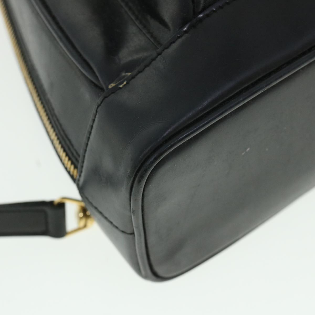 GUCCI Shoulder Bag Leather Black 003 3444 0127 Auth ep1893