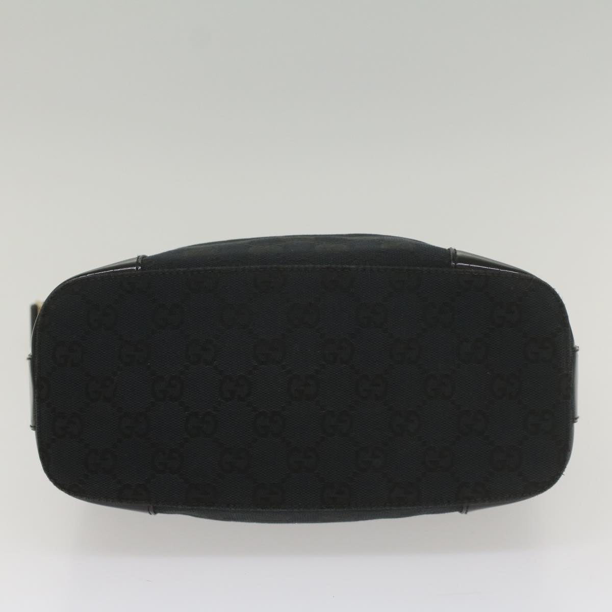 GUCCI GG Canvas Shoulder Bag Black 001 4204 Auth ep1925