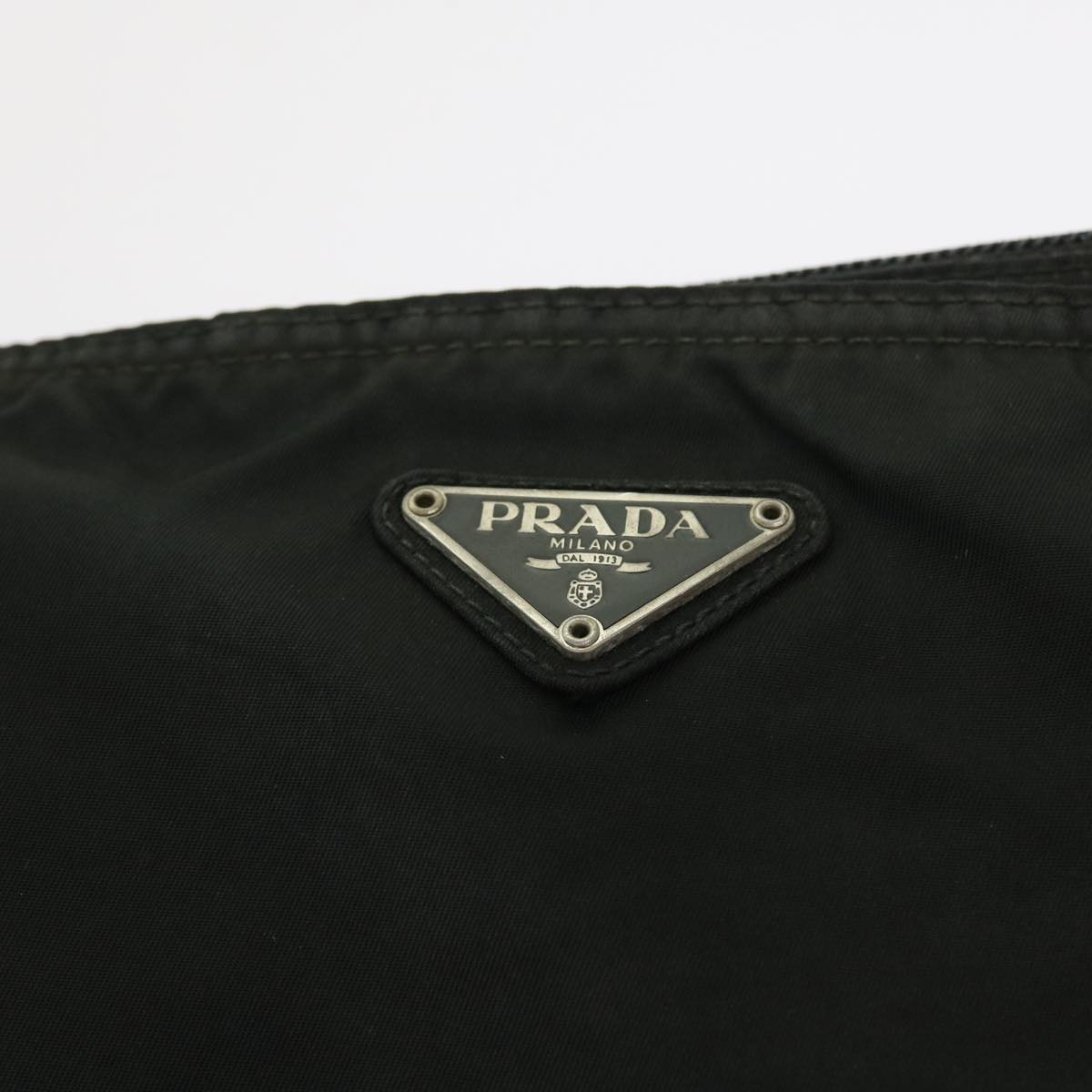 PRADA Shoulder Bag Nylon Black Auth ep1956