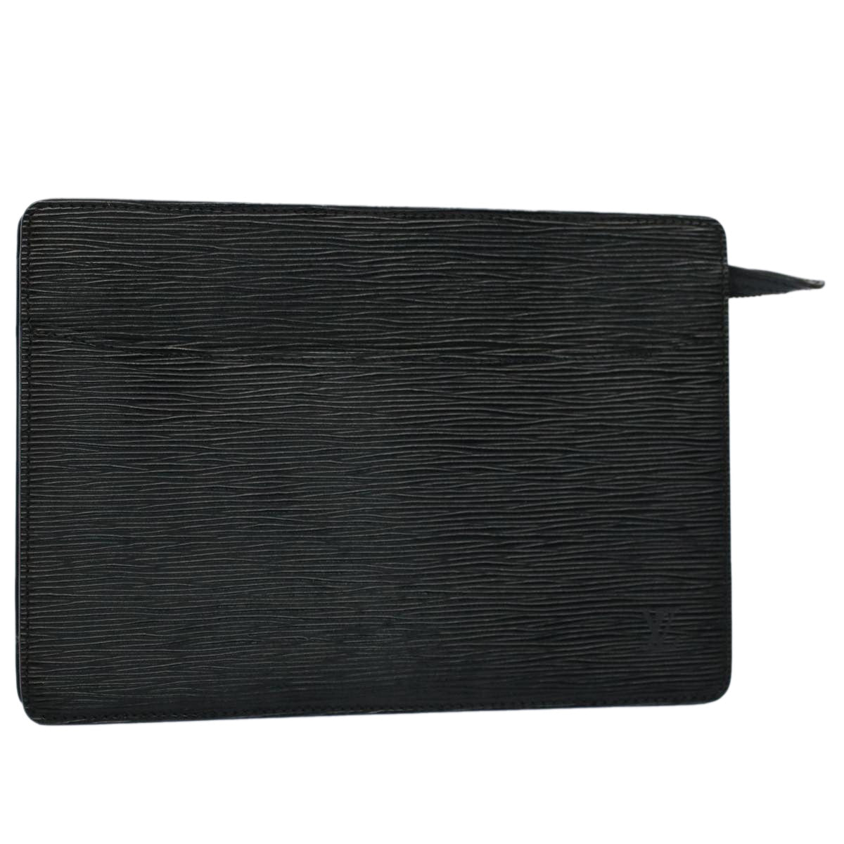 LOUIS VUITTON Epi Pochette Homme Clutch Bag Black M52522 LV Auth ep1986