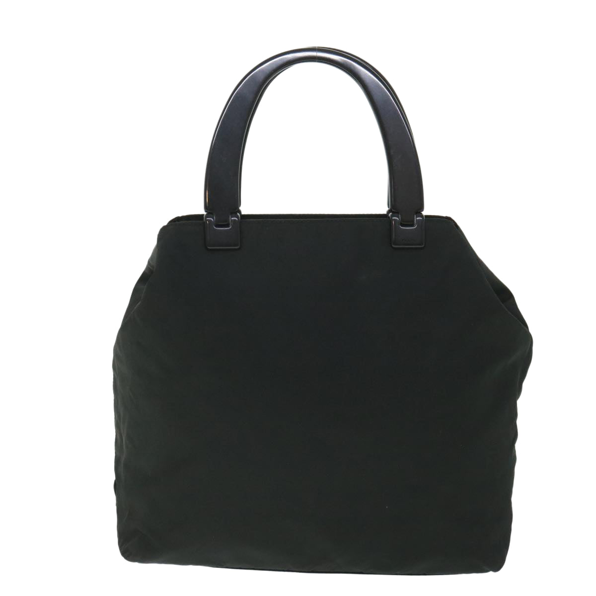 PRADA Hand Bag Nylon Black Auth ep2020