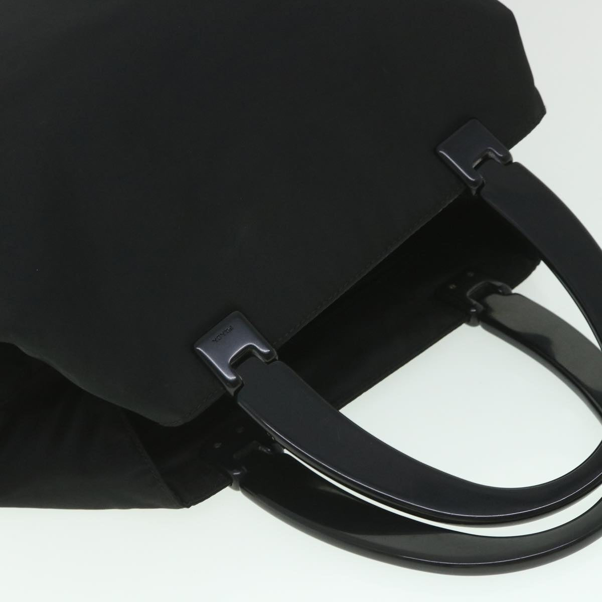 PRADA Hand Bag Nylon Black Auth ep2020