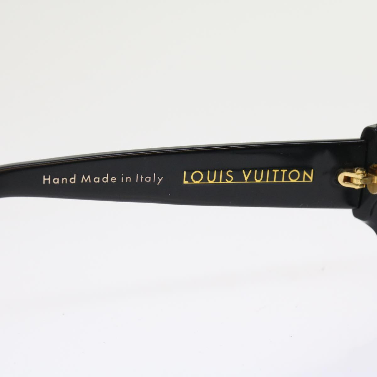 LOUIS VUITTON Monogram Empreinte Giant Sunglasses Black LV Auth ep2048