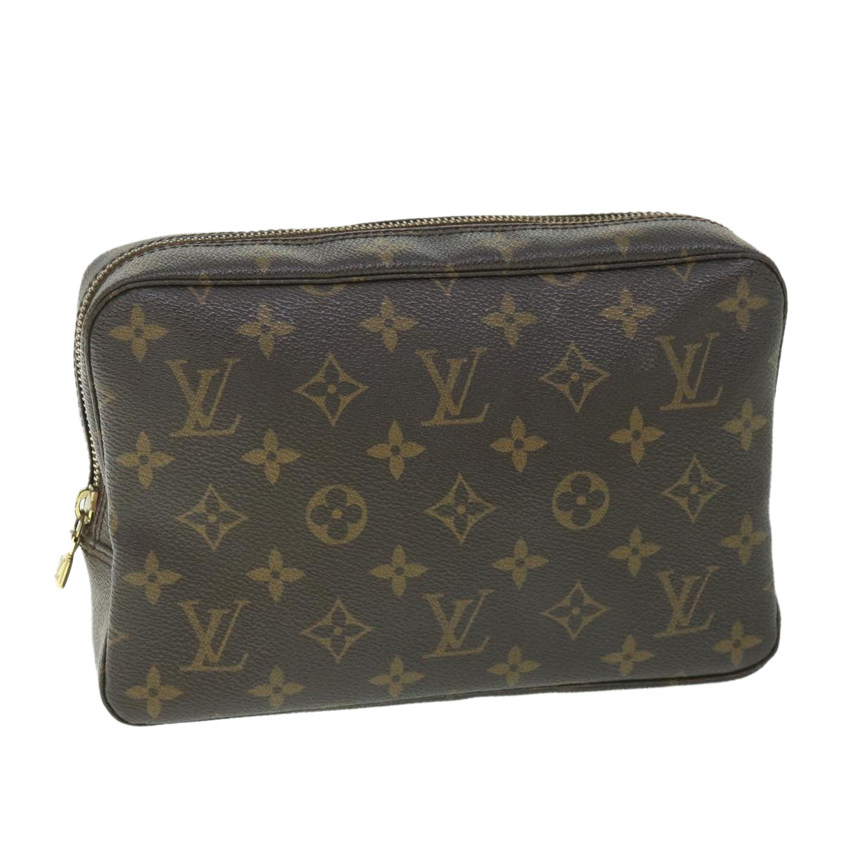 LOUIS VUITTON Monogram Trousse Toilette 23 Clutch Bag M47524 LV Auth ep2064