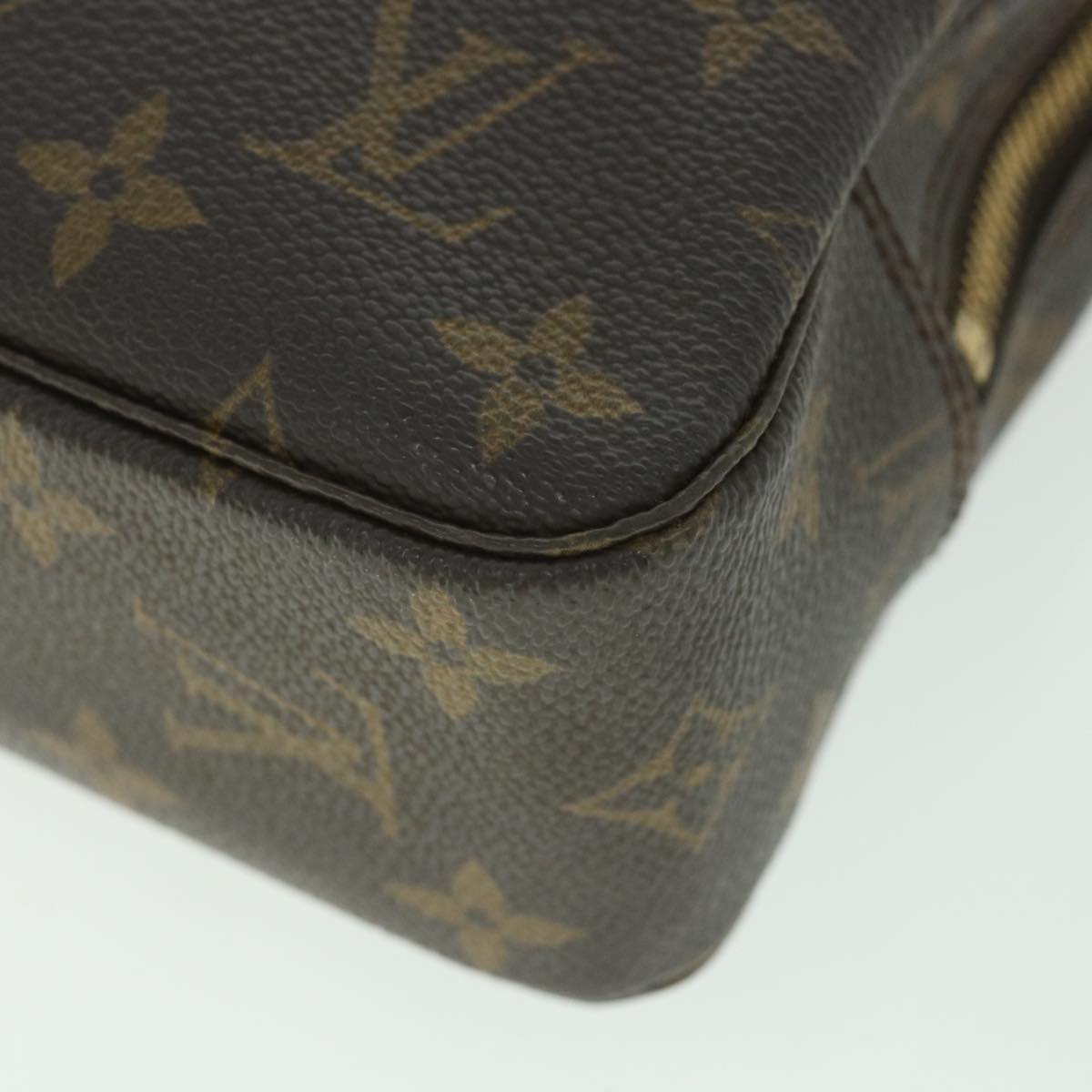 LOUIS VUITTON Monogram Trousse Toilette 23 Clutch Bag M47524 LV Auth ep2064