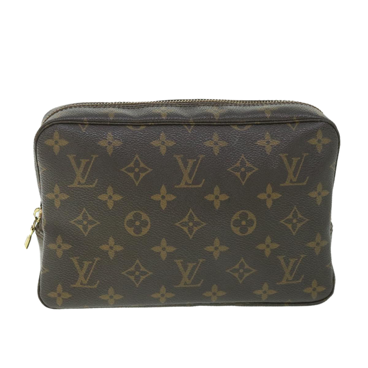 LOUIS VUITTON Monogram Trousse Toilette 23 Clutch Bag M47524 LV Auth ep2064