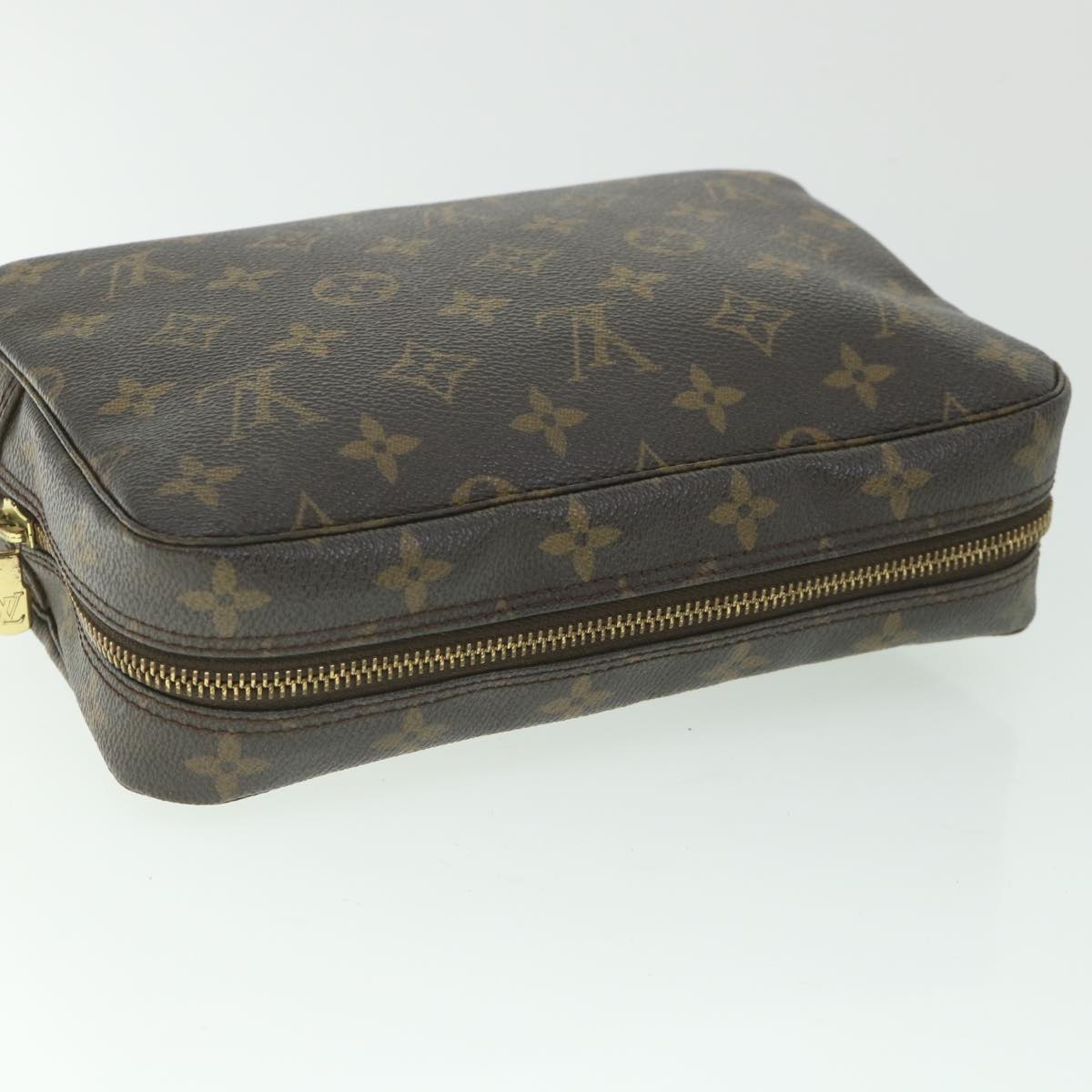 LOUIS VUITTON Monogram Trousse Toilette 23 Clutch Bag M47524 LV Auth ep2064