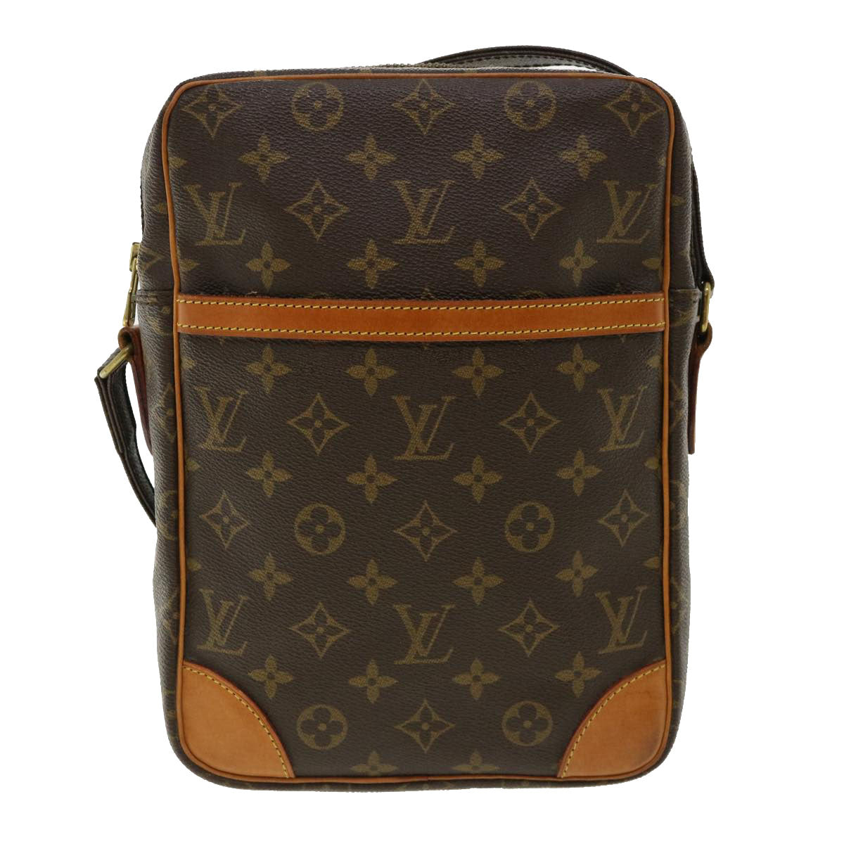 LOUIS VUITTON Monogram DanubeMM Shoulder Bag M45264 LV Auth ep207