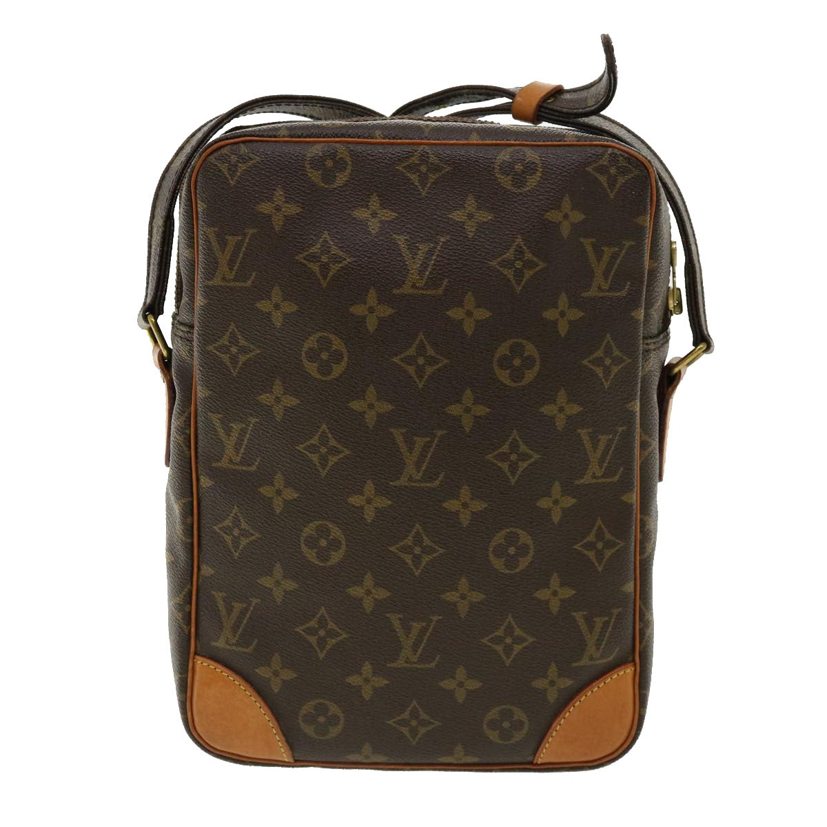 LOUIS VUITTON Monogram DanubeMM Shoulder Bag M45264 LV Auth ep207 - 0