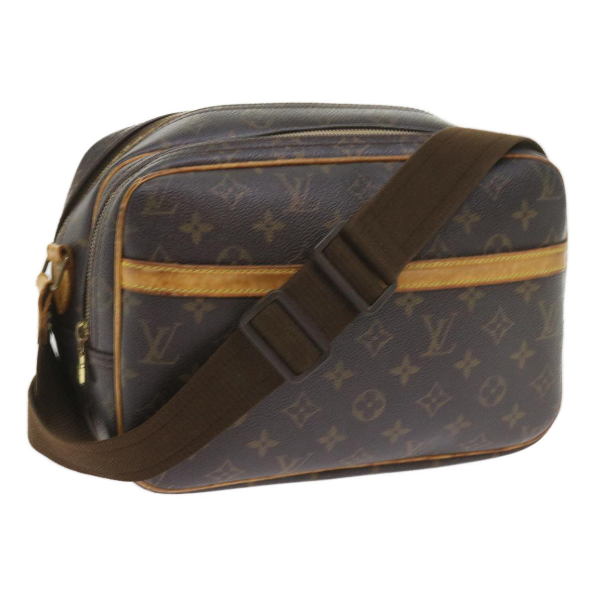 LOUIS VUITTON Monogram Reporter PM Shoulder Bag M45254 LV Auth ep2092