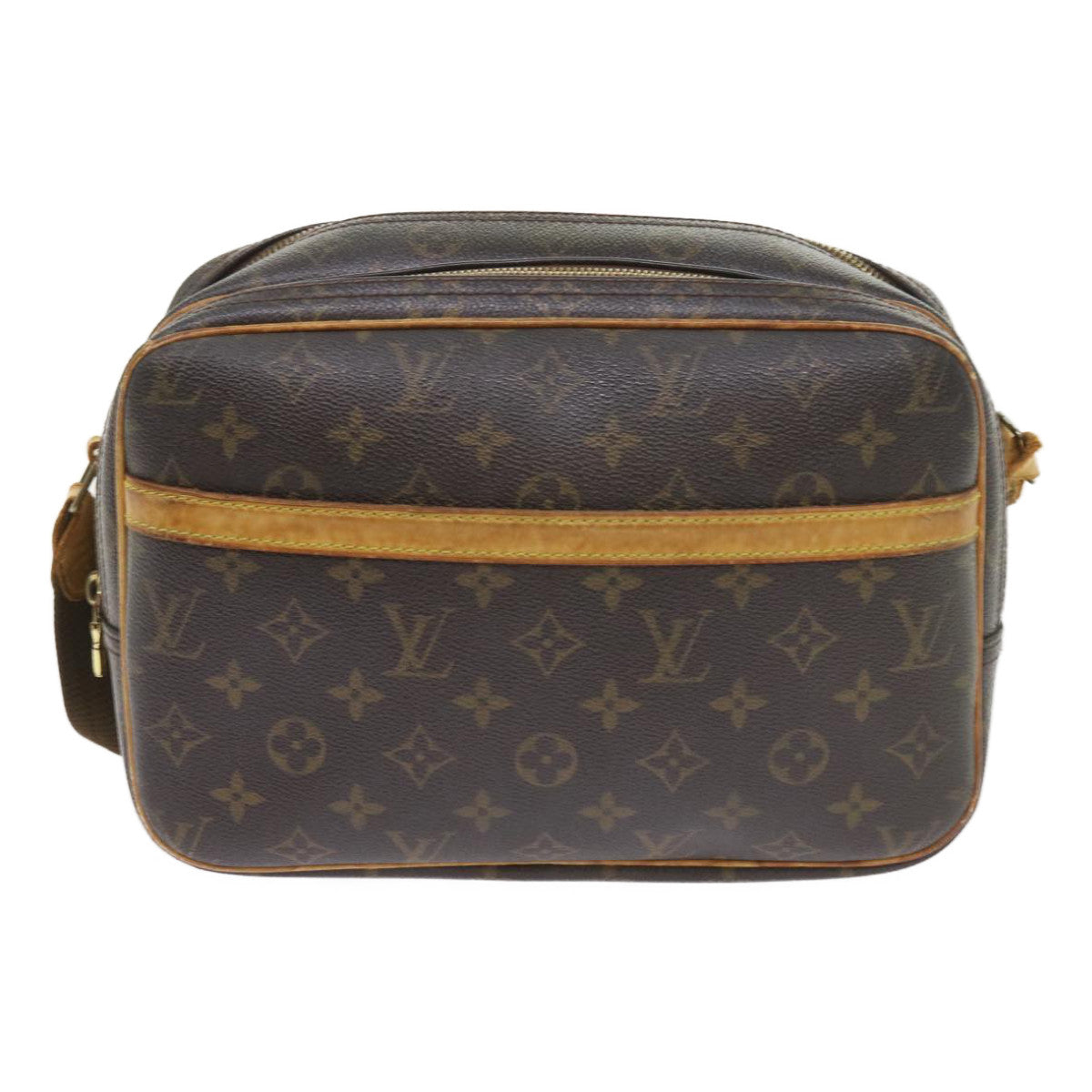 LOUIS VUITTON Monogram Reporter PM Shoulder Bag M45254 LV Auth ep2092 - 0