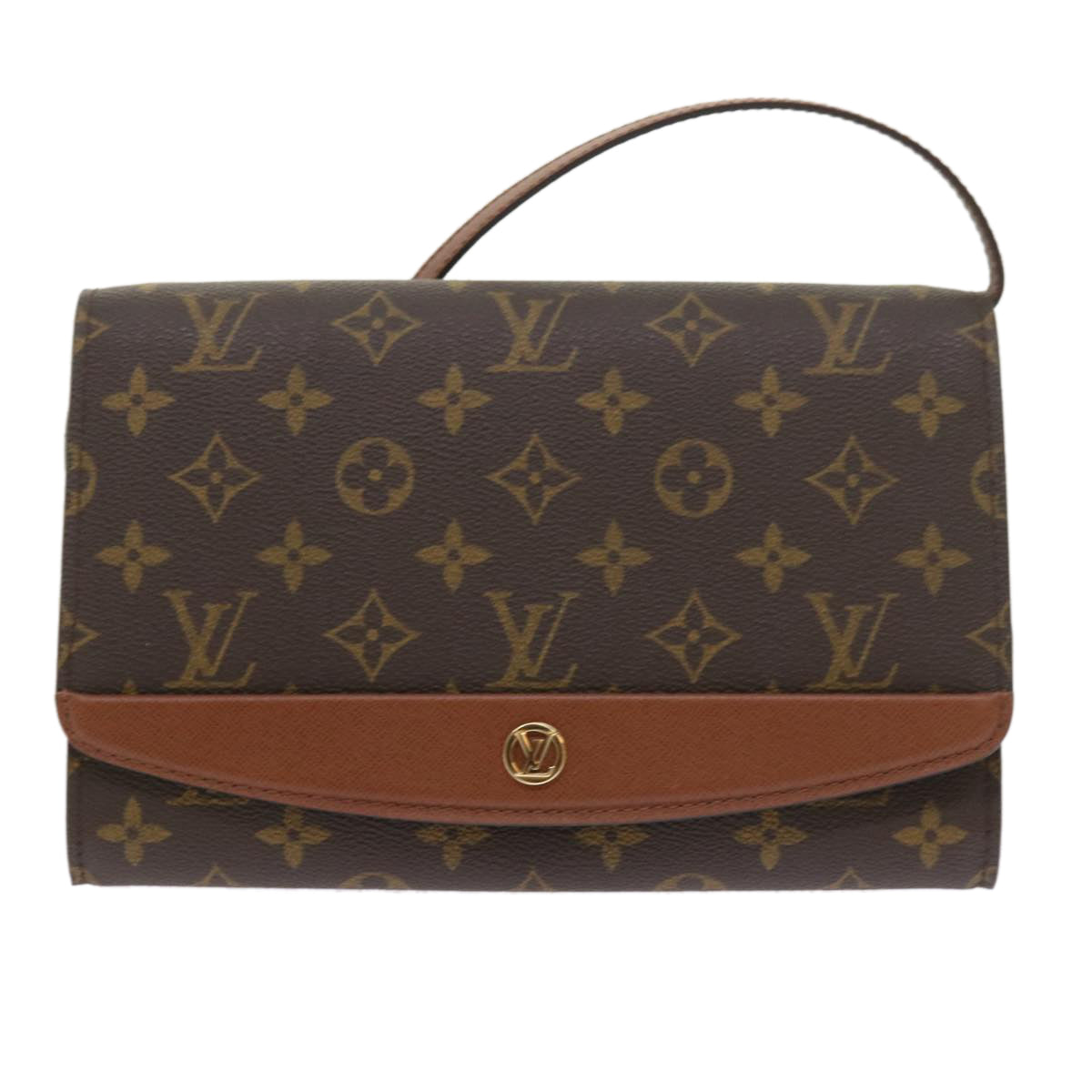 LOUIS VUITTON Monogram Bordeaux 24 Shoulder Bag M51798 LV Auth ep2114