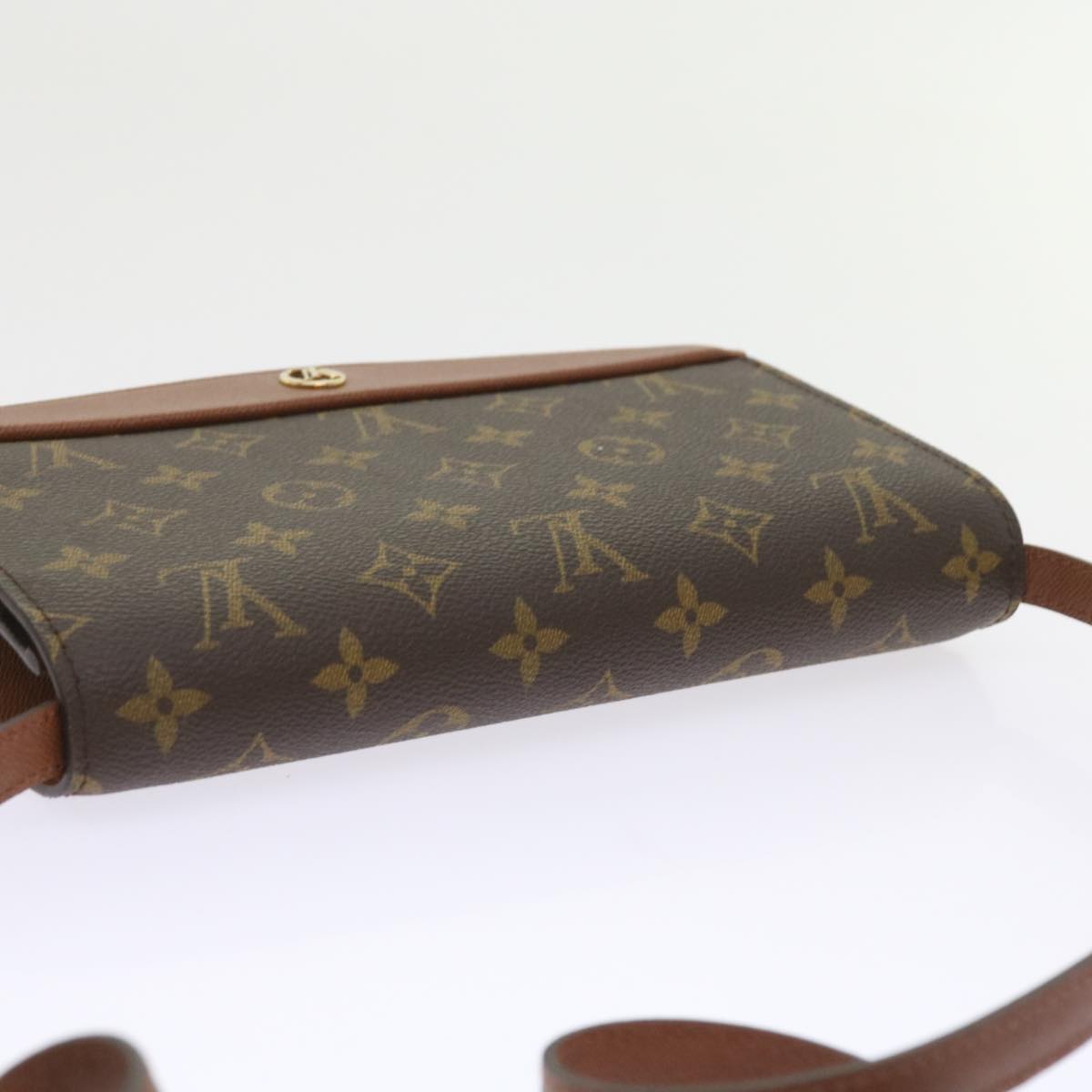 LOUIS VUITTON Monogram Bordeaux 24 Shoulder Bag M51798 LV Auth ep2114