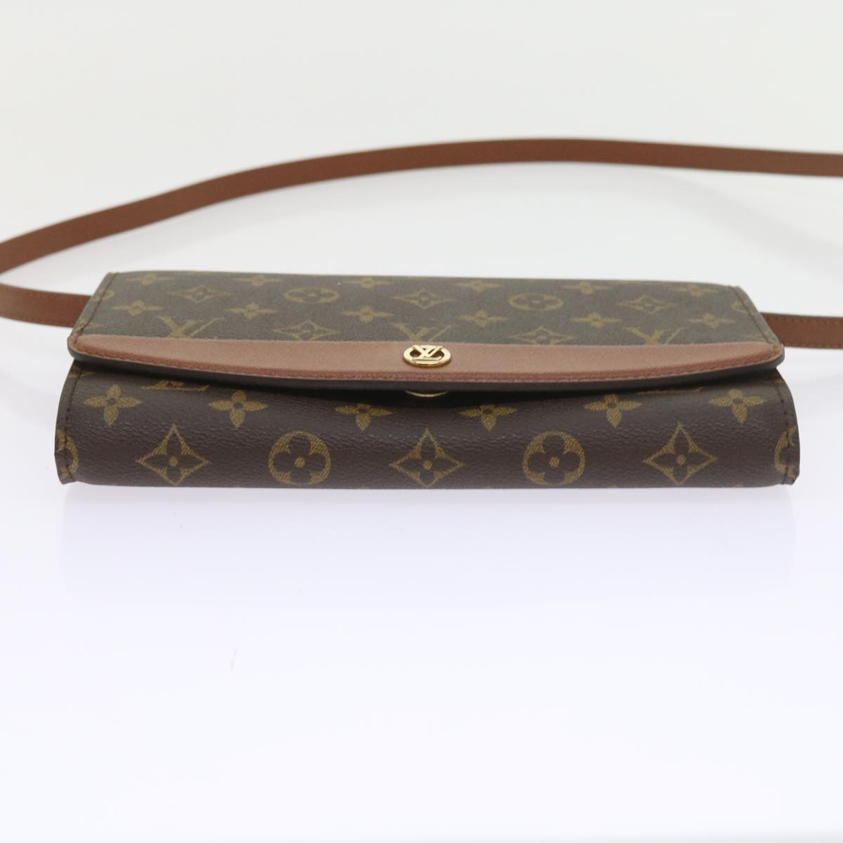 LOUIS VUITTON Monogram Bordeaux 24 Shoulder Bag M51798 LV Auth ep2114