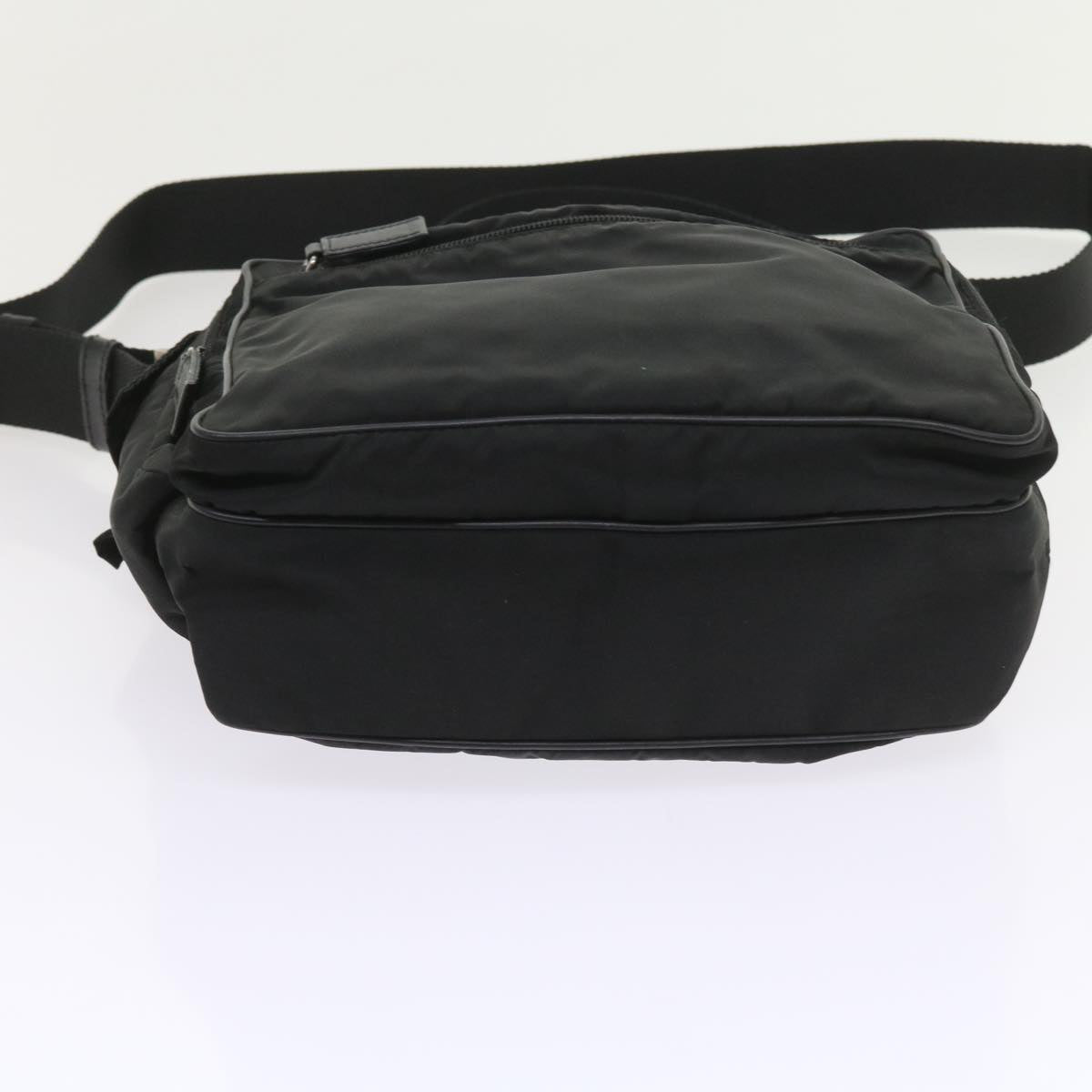 PRADA Shoulder Bag Nylon Black Auth ep2120