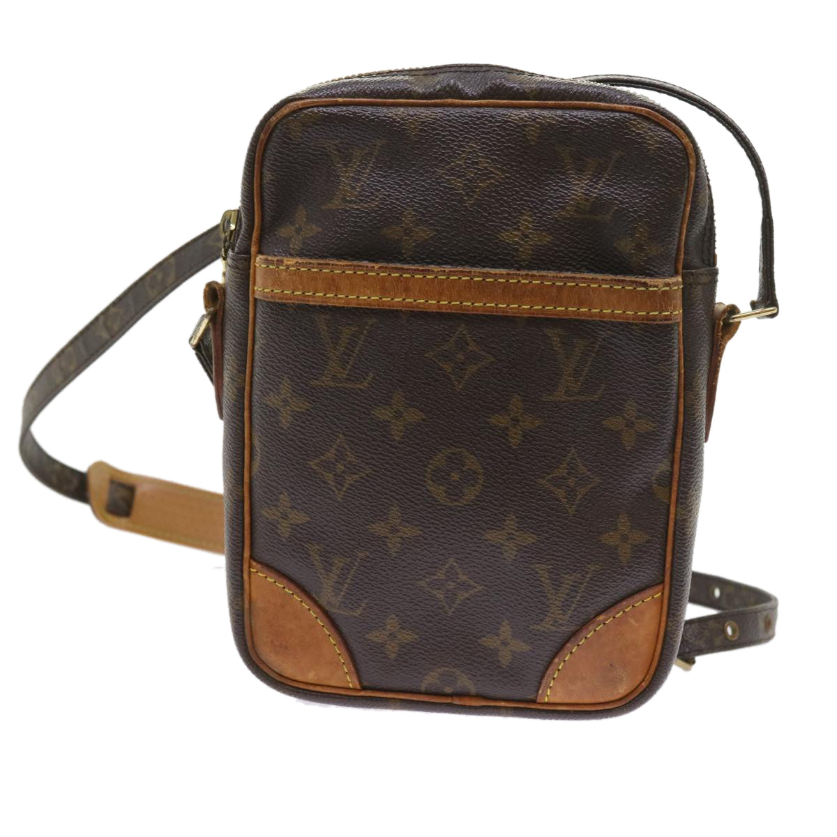 LOUIS VUITTON Monogram Danube Shoulder Bag M45266 LV Auth ep2139