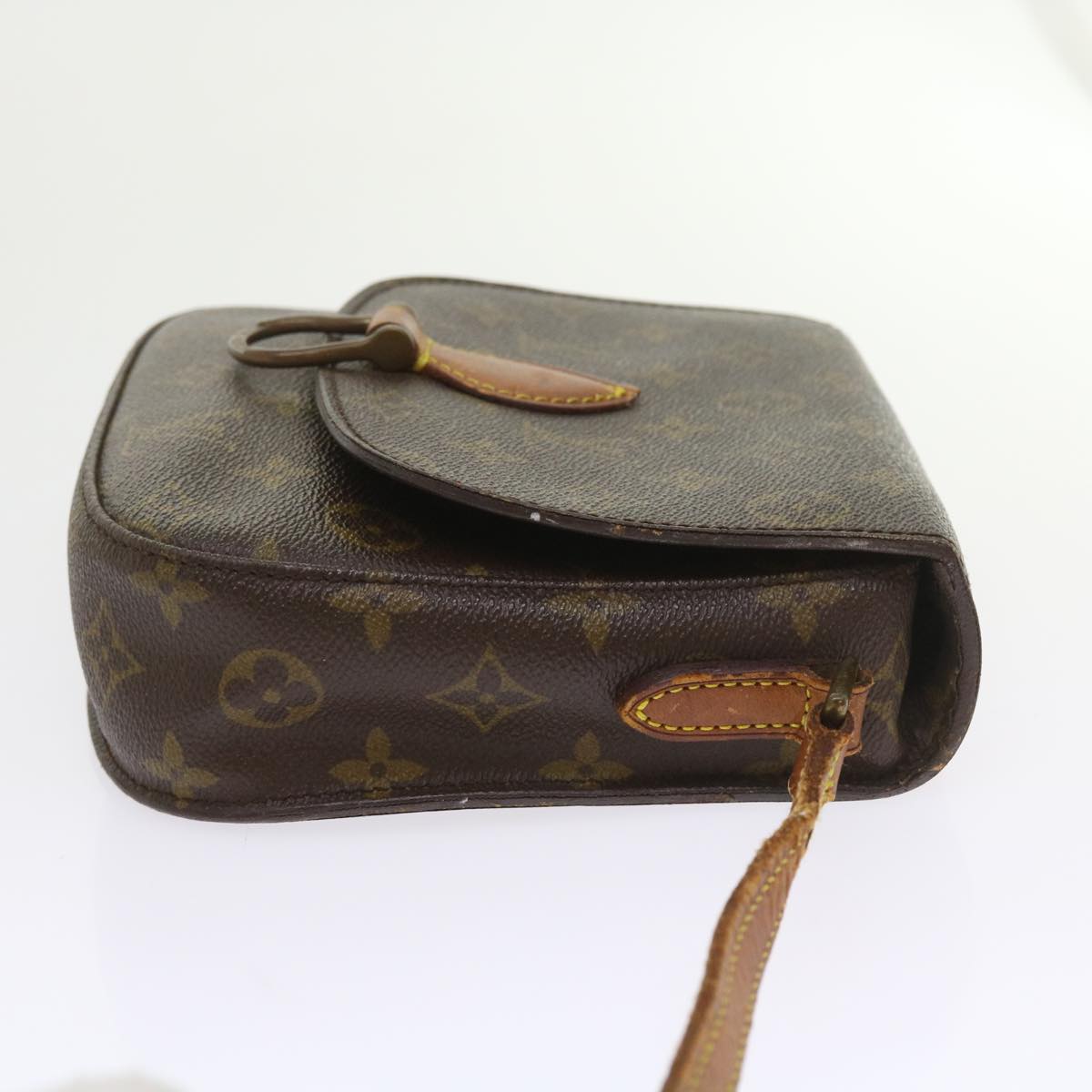 LOUIS VUITTON Monogram Saint Cloud MM Shoulder Bag M51243 LV Auth ep2158