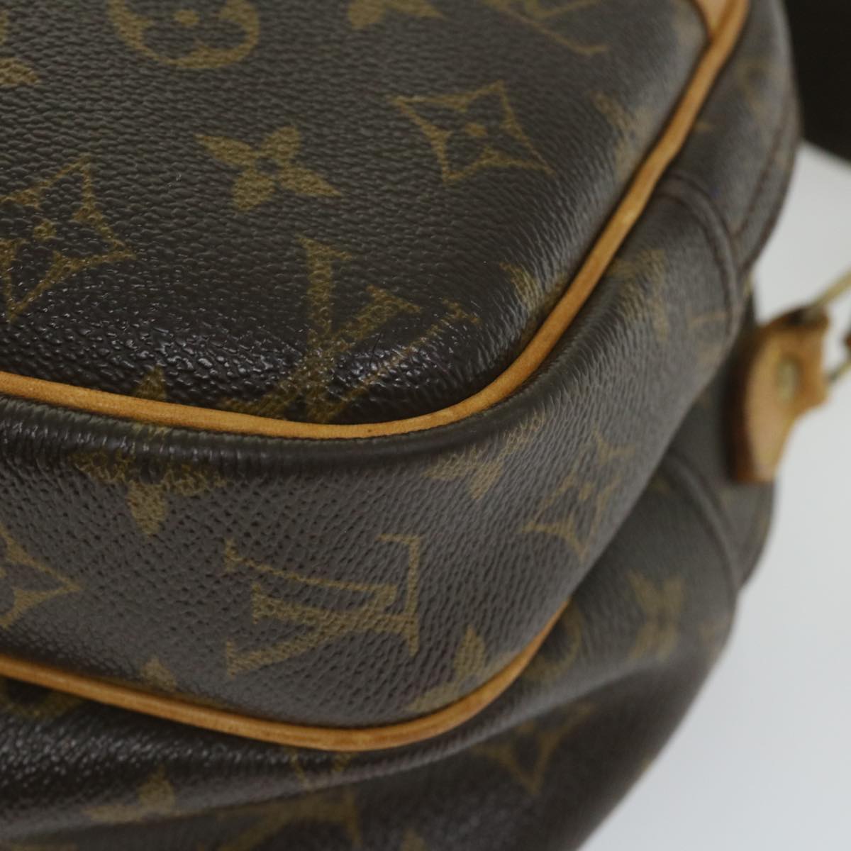 LOUIS VUITTON Monogram Reporter PM Shoulder Bag M45254 LV Auth ep2159