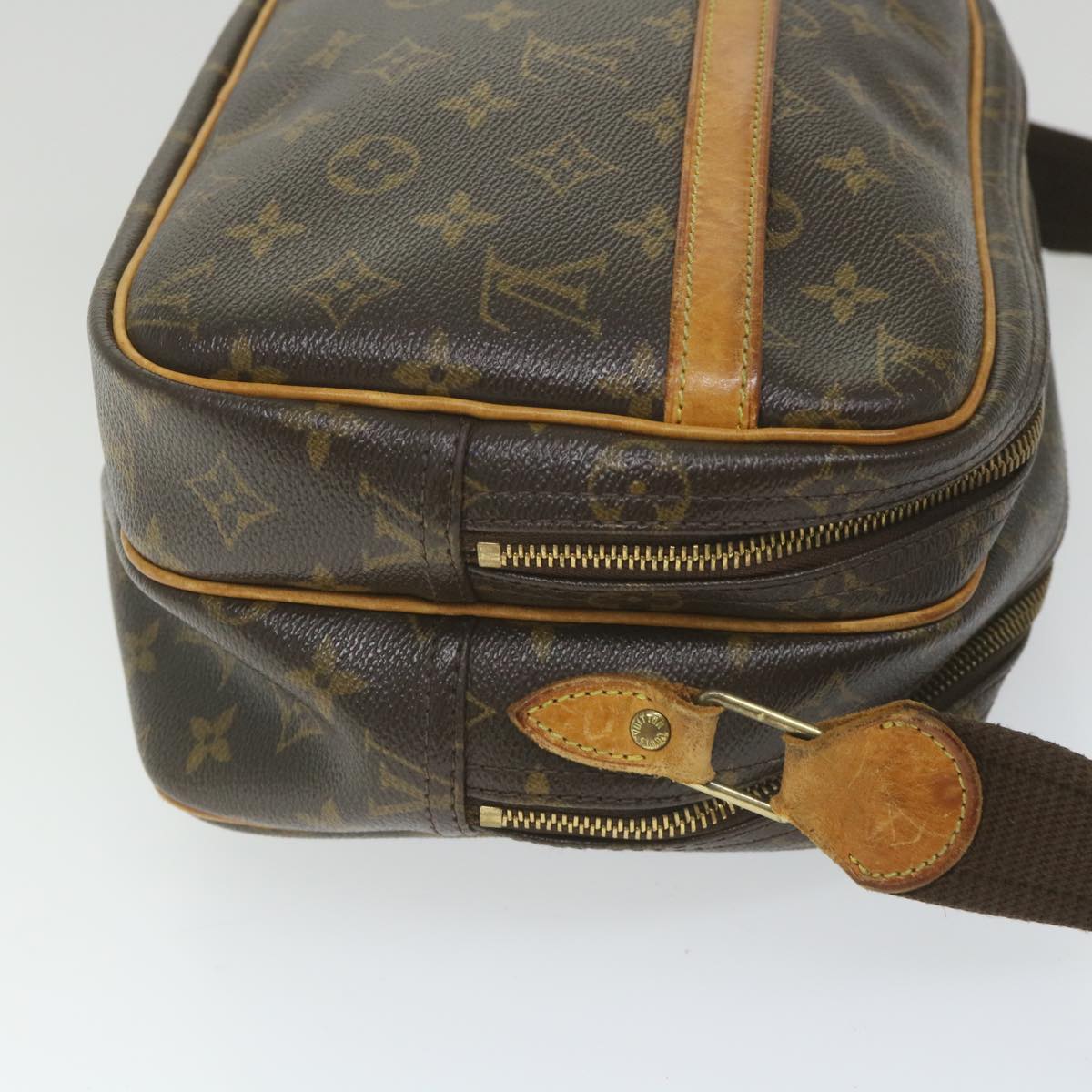 LOUIS VUITTON Monogram Reporter PM Shoulder Bag M45254 LV Auth ep2159