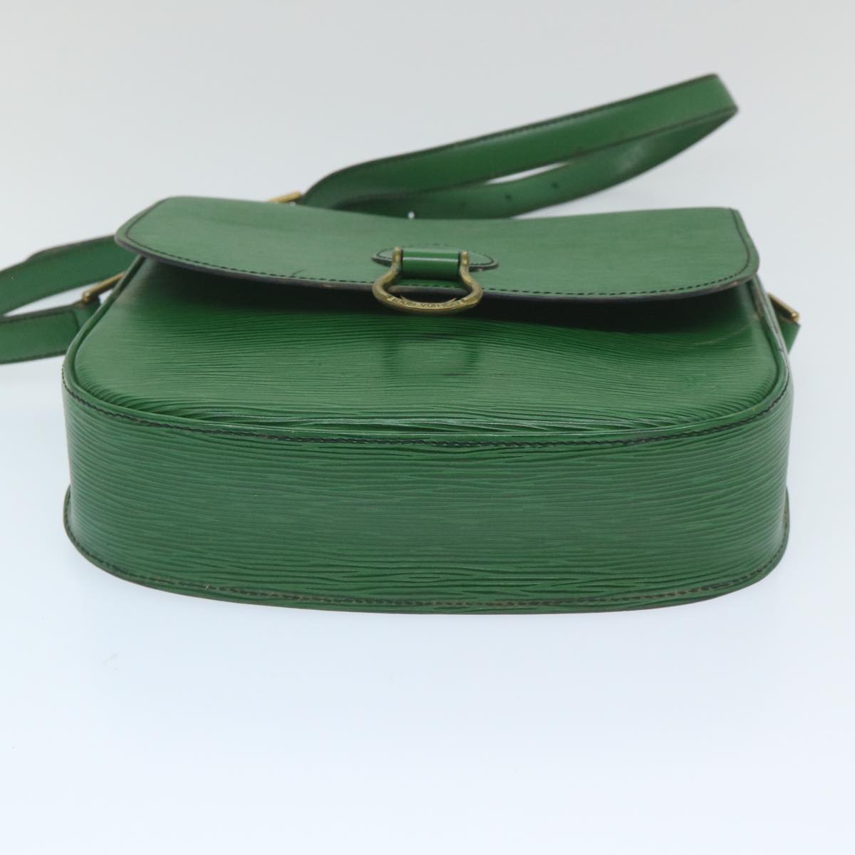 LOUIS VUITTON Epi Saint Cloud GM Shoulder Bag Green M52194 LV Auth ep2182