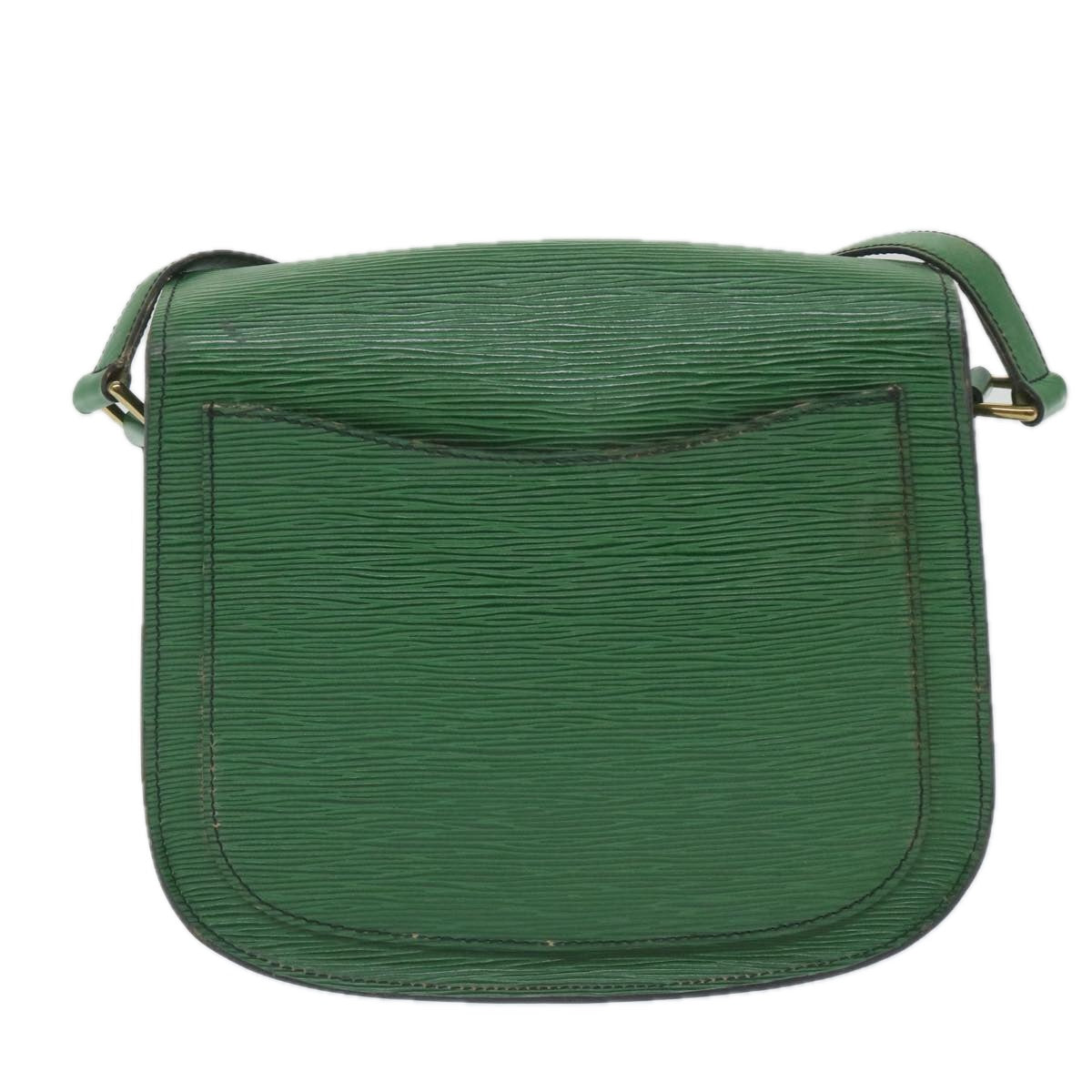 LOUIS VUITTON Epi Saint Cloud GM Shoulder Bag Green M52194 LV Auth ep2182 - 0