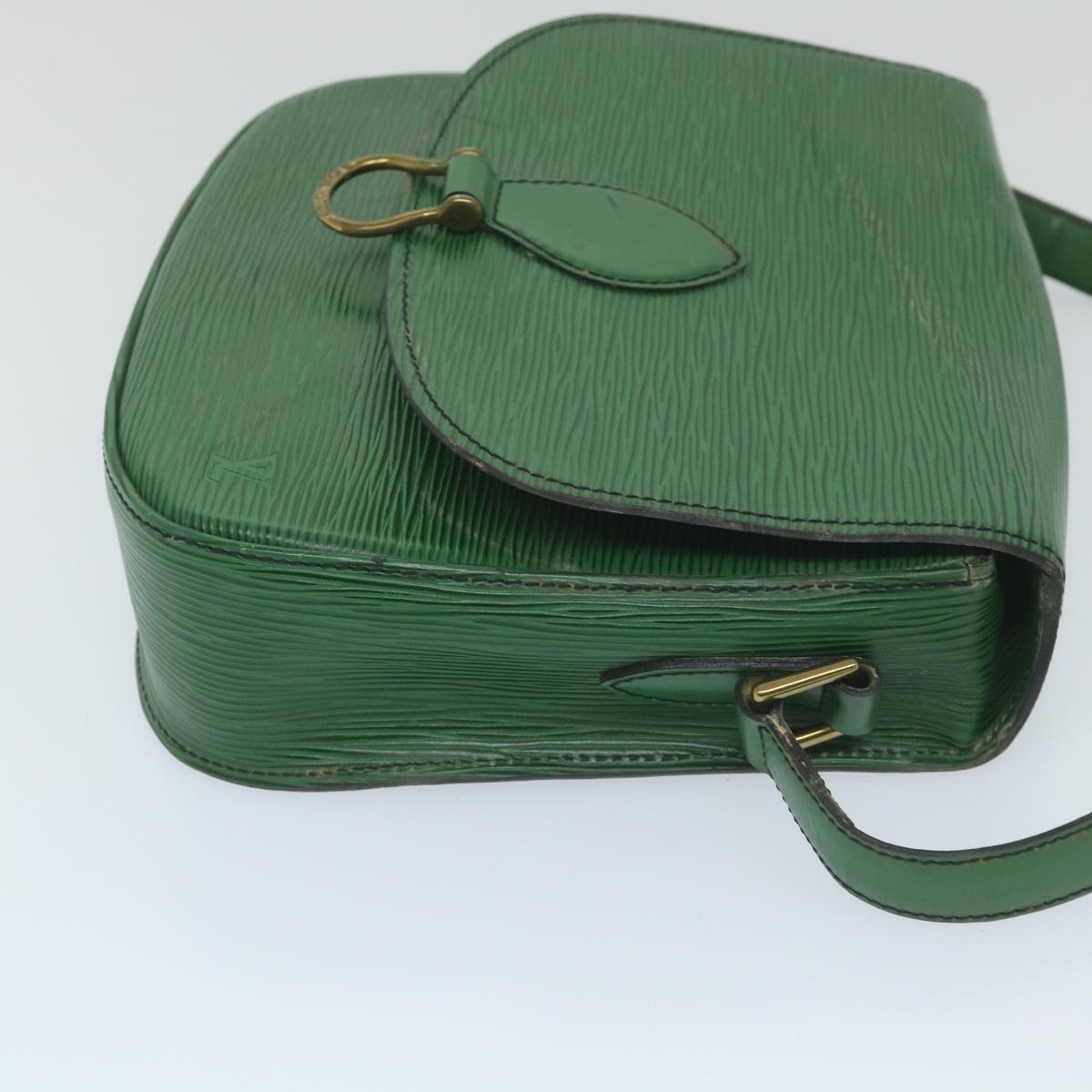 LOUIS VUITTON Epi Saint Cloud GM Shoulder Bag Green M52194 LV Auth ep2182