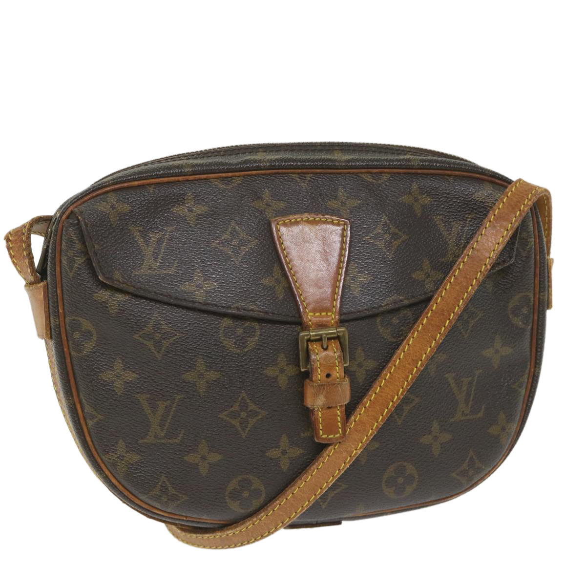 LOUIS VUITTON Monogram Jeune Fille MM Shoulder Bag M51226 LV Auth ep2195