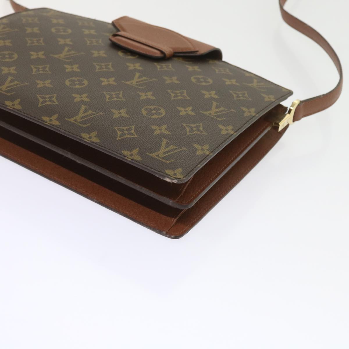 LOUIS VUITTON Monogram Kurcell Shoulder Bag M51375 LV Auth ep2220