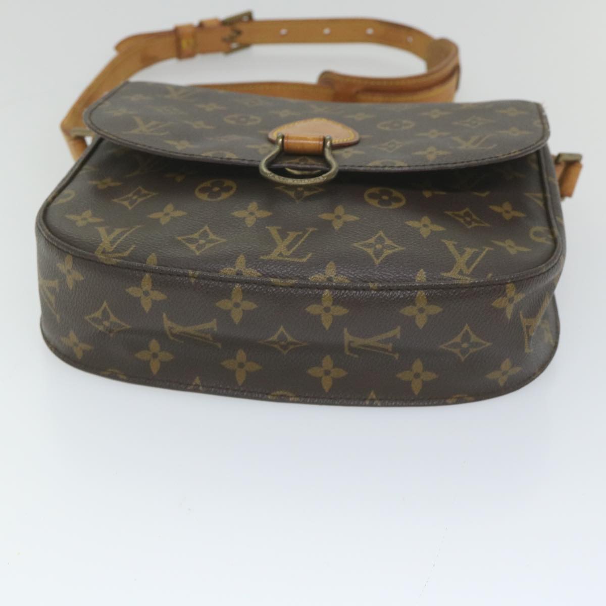 LOUIS VUITTON Monogram Saint Cloud GM Shoulder Bag M51242 LV Auth ep2222