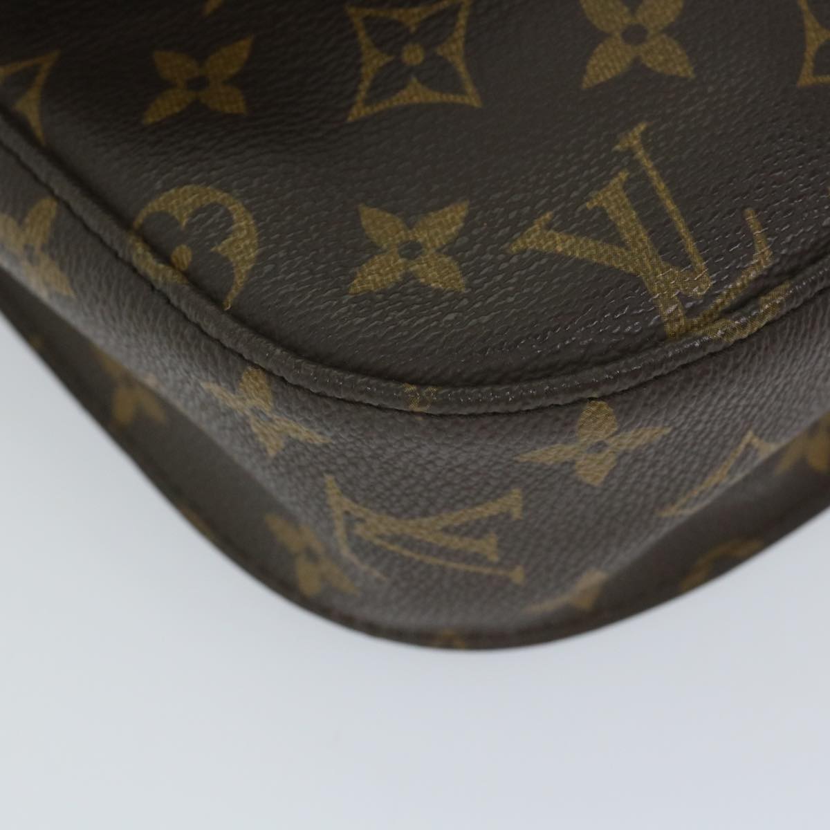 LOUIS VUITTON Monogram Saint Cloud GM Shoulder Bag M51242 LV Auth ep2222