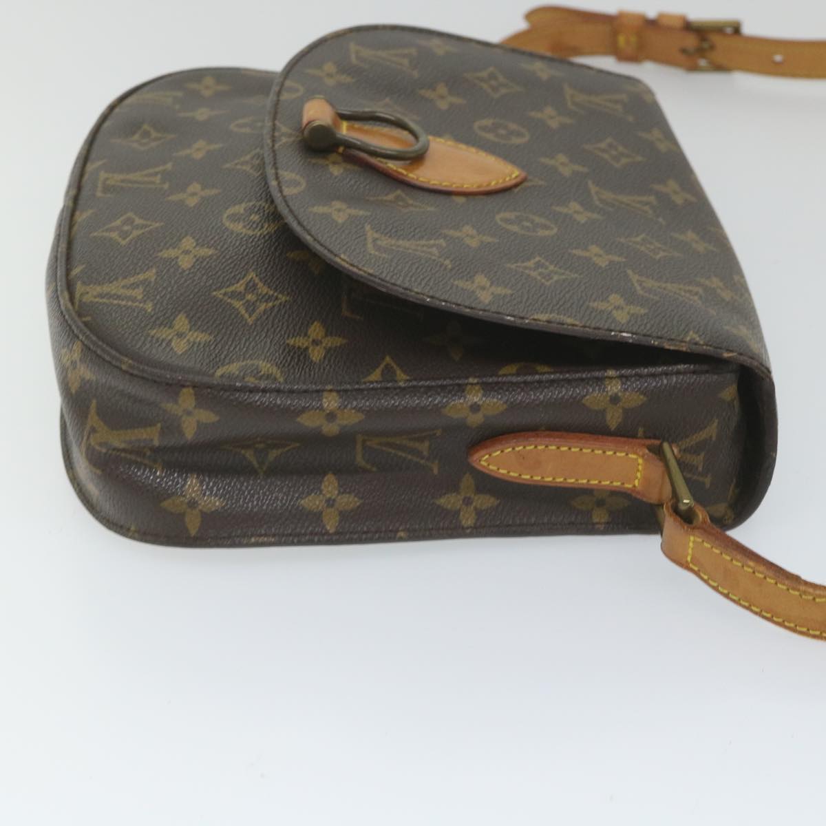 LOUIS VUITTON Monogram Saint Cloud GM Shoulder Bag M51242 LV Auth ep2222