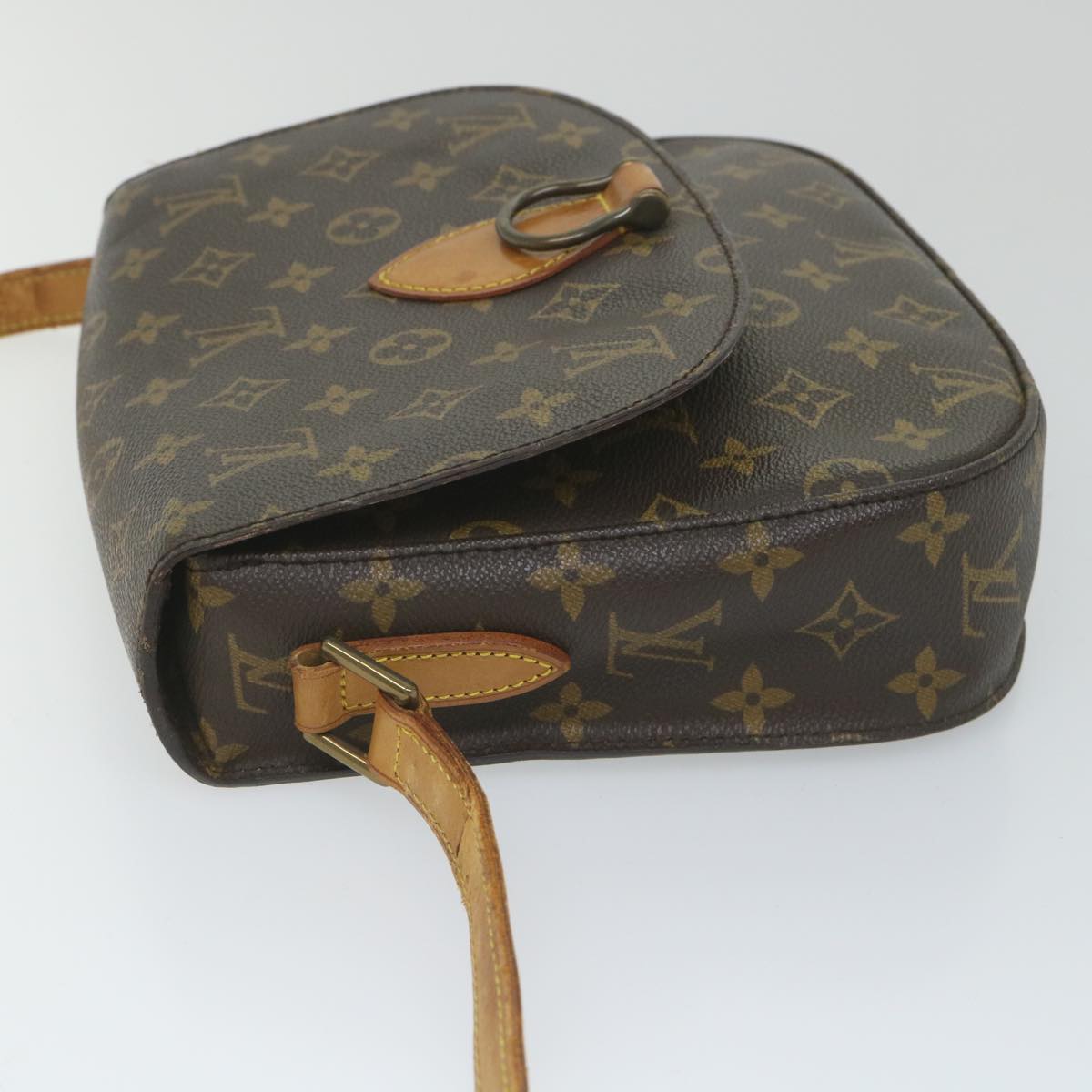 LOUIS VUITTON Monogram Saint Cloud GM Shoulder Bag M51242 LV Auth ep2222