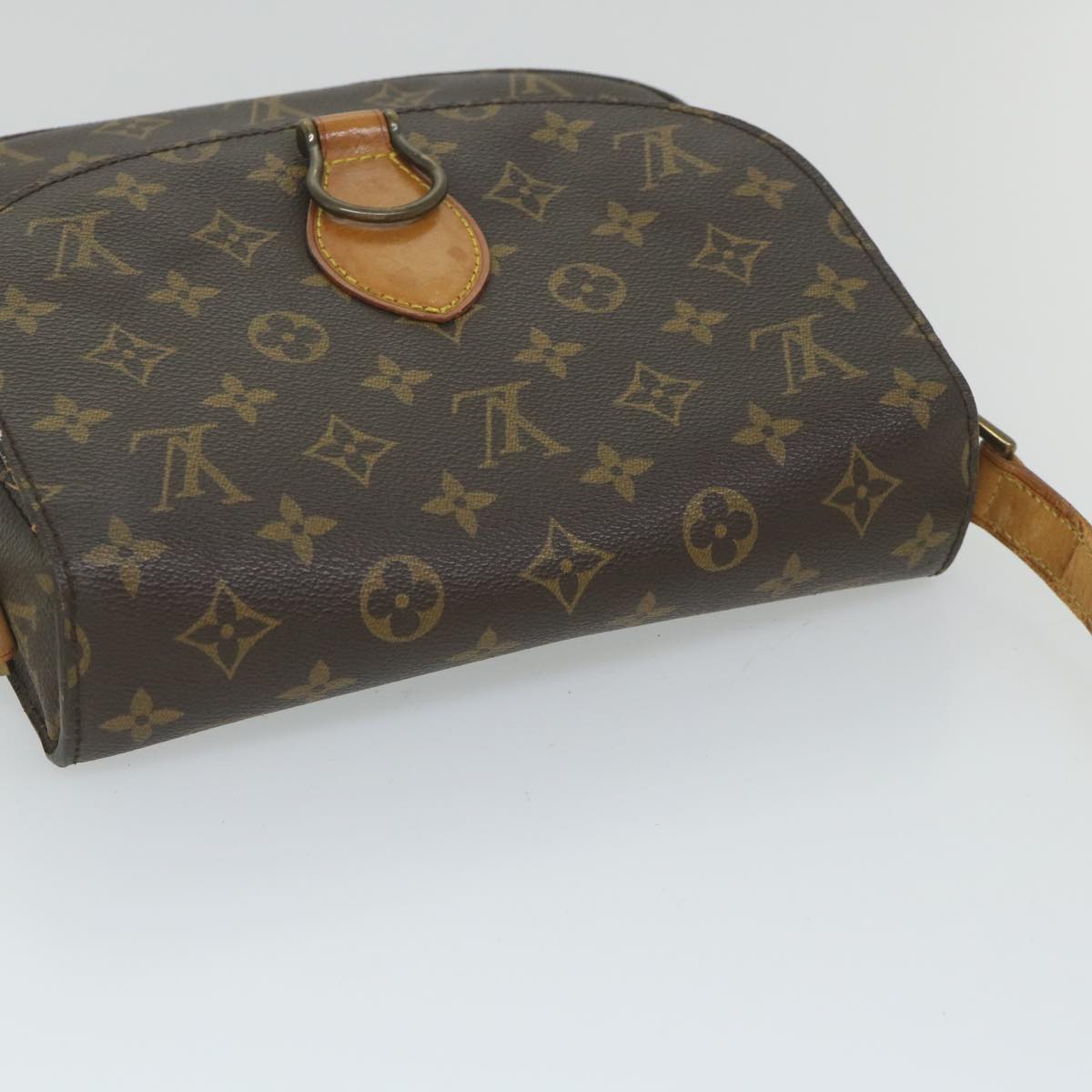 LOUIS VUITTON Monogram Saint Cloud GM Shoulder Bag M51242 LV Auth ep2222